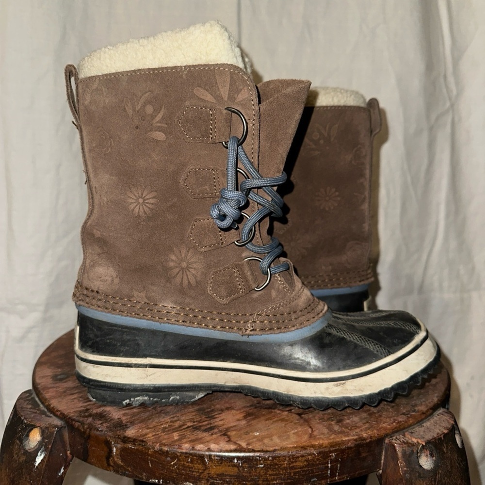 SOREL 1964 PAC Graphic waterproof insulated duck boots size 7 - Picture 4 of 9